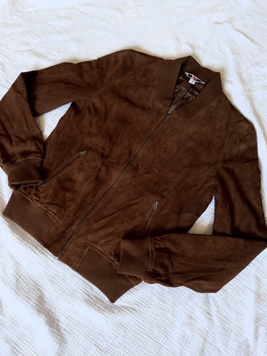 L.L. Bean Jackets & Blazers - Vintage L.L. Bean Brown Suede Bomber Jacket